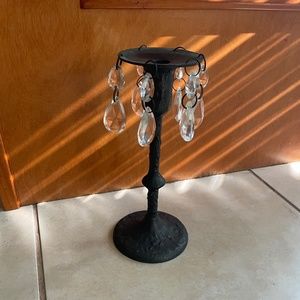 Hanging Crystal Candlestick - Small